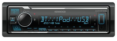 Kenwood KMM-BT306 1DIN Автомагнитола с поддержкой Bluetooth