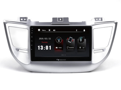 Nakamichi NTA-2404 Штатная магнитола Hyundai Tucson 16-18 RDS MP5 USB BT 2.5D экран MirrorLink 9"