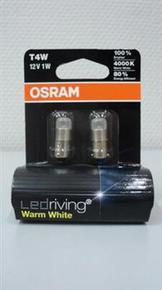 Светодиодная лампа Osram Т4W 3850WW-02B 1W 12V (4000K)