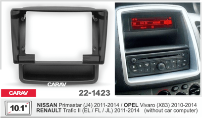 Переходная рамка CARAV 22-1423