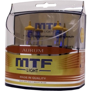 Галогенные лампы MTF H1 12v 55w Aurum