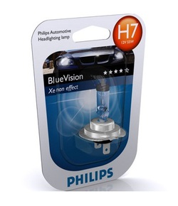 Лампа Philips  H7 12V- 55W (PX26d) Blue Vision Ultra