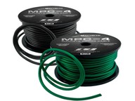 MACHETE MPC-4GA  (Black)/(Green) Силовой кабель 4Ga зеленый\черный