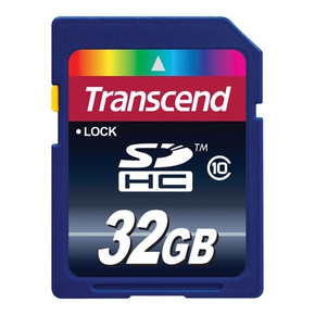 Карта памяти SDHC Transcend 32GB (10 Class)