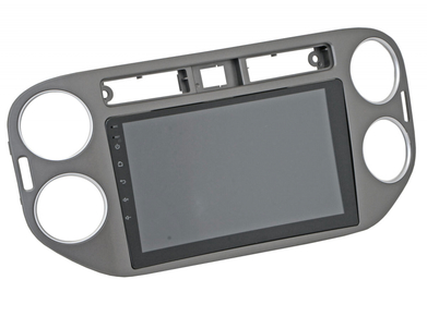 Рамка для UMS VW Tiguan 2011-2016 SILVER, 9"