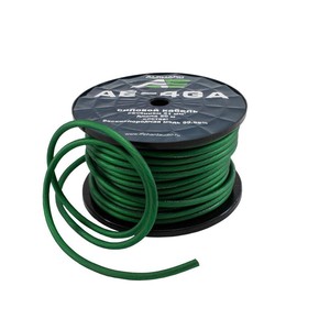 Силовой кабель 4 Ga Alphard AE-4GA green