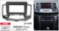 Переходная рамка Nissan Teana II 2008-2014