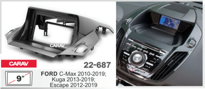 Переходная рамка CARAV 22-687