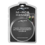 MACHETE M-RCA R2M2M Межблочный кабель 2-канальный