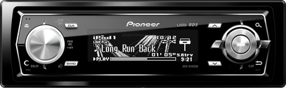 PIONEER DEH 9450UB Автомагнитола 1din, MP3, WMA, iPOD, USB, монохромный дисплей