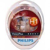 Лампы Philips  H1 12V- 55W (P14,5s) ( +50% света) Vision Plus