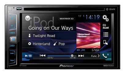 PIONEER AVH X2800BT автомагнитола 2 din, USB, BT, iPod/iPhone