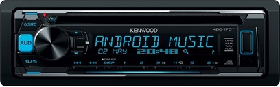 KENWOOD KDC-170 Y автомагнитола 1-din, CD, MP3, WMA, USB
