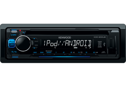 KENWOOD KDC-200 UB автомагнитола 1-din, CD, MP3, WMA, USB