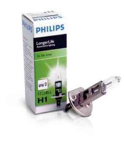 Лампа Philips  H1 12V- 55W (P14,5s) Long Life