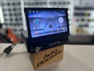 Car Audio System Android 1din с выдвижным дисплеем
