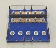 Дистрибьютор питания биполярный 5-канальный Avtopodium BLUE