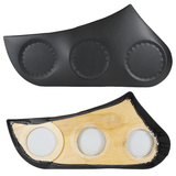 Подиумы Hyundai Solaris (3-х компонентные, 16х16х16 см)(выпуск 2011-2017 г.г.)