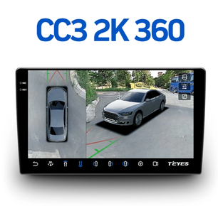 Магнитола Teyes CC3 2K 360 6/128GB Универсальная 9.5 дюймов с круговым обзором