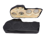 Подиумы ВАЗ 2114, 15 (6-и компонентные, 16х16х16х16 х 2 РУПОРНЫХ ТВИТЕРА) на пластиковую обивку