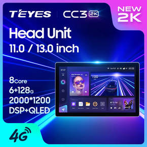Магнитола Teyes CC3 2K 6/128 (13 дюймов)
