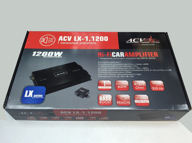 ACV LX-1.1200 усилитель 1-канальный 600 Вт
