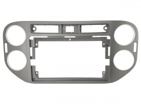 Рамка для UMS VW Tiguan 2011-2016 SILVER, 9"
