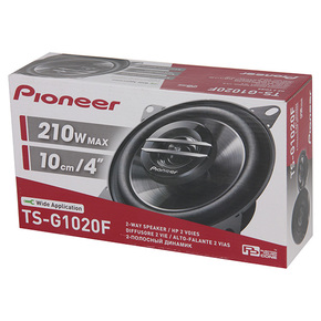 PIONEER TS-G1020F 2-полосная акустика 4", 210 Вт MAX
