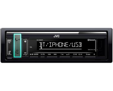 JVC KD-X361BT Автомагнитола 1DIN, USB, AUX, Bluetooth