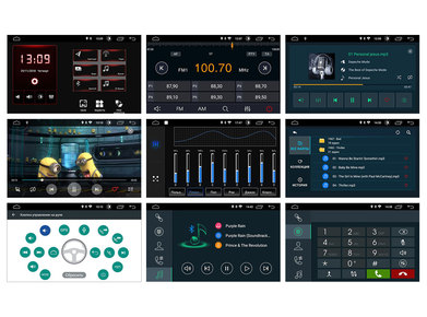 Incar XTA-1404r Штатная магнитола Renault Duster, Sandero 14+, Captur Android 10/1024*600 BT IPS wi-fi энкодер 9"
