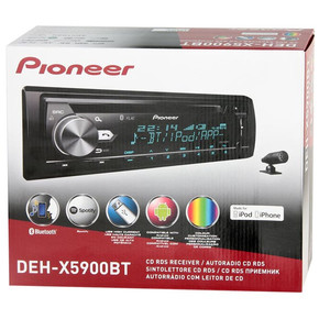 PIONEER DEH X5900BT автомагнитола 1din, МР3, USB, iPOD, BT