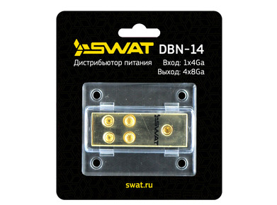 Swat DBN-14 Дистрибьютор питания 4GAx1-> 8GAx4