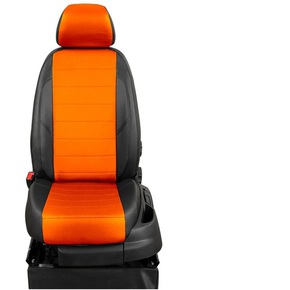 Чехлы эко-кожа (Типо) VOLKSWAGEN TRANSPORTER T–5 (1+1;3)