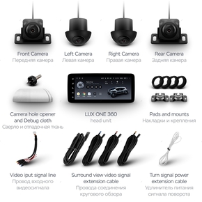 Штатная магнитола Teyes LUX ONE 360 6/128 Toyota Land Cruiser Prado 150 (2018-2020)