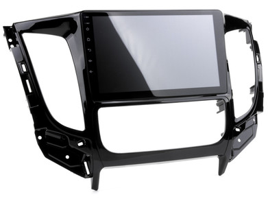Рамка для UMS MITSUBISHI Pajero Sport 2015-2021 (Механическая КПП), L-200 2015-2019, (Auto AC), 9