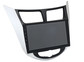 Рамка для UMS HYUNDAI Solaris 2011-2017 BLACK/SILVER, 9"