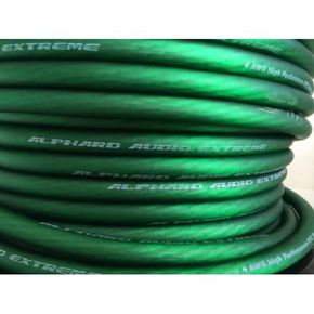Силовой кабель 8 Ga Alphard AE-8GA green