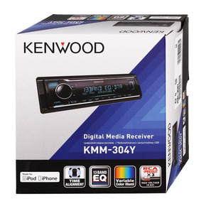 KENWOOD KMM-304Y Автомагнитола 1-din, MP3, WMA, USB